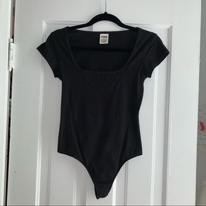 square neck line bodysuit